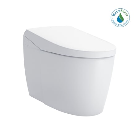 Toto Neorest AS 0.8 / 1 GPF Dual Flush One Piece Elongated Toilet with Integrated Smart Bidet Seat MS8551CUMFG#01